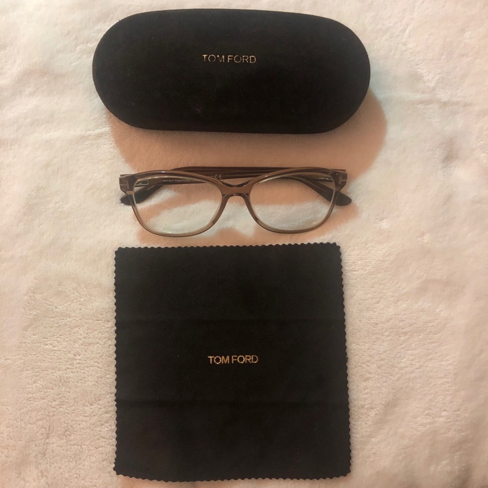 Tom Ford Women’s Brown Eyeglasses FT5404 048